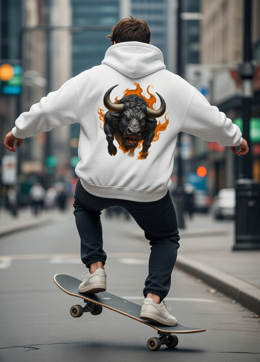 VACANCY Oversize-Hoodie - Bad Bull