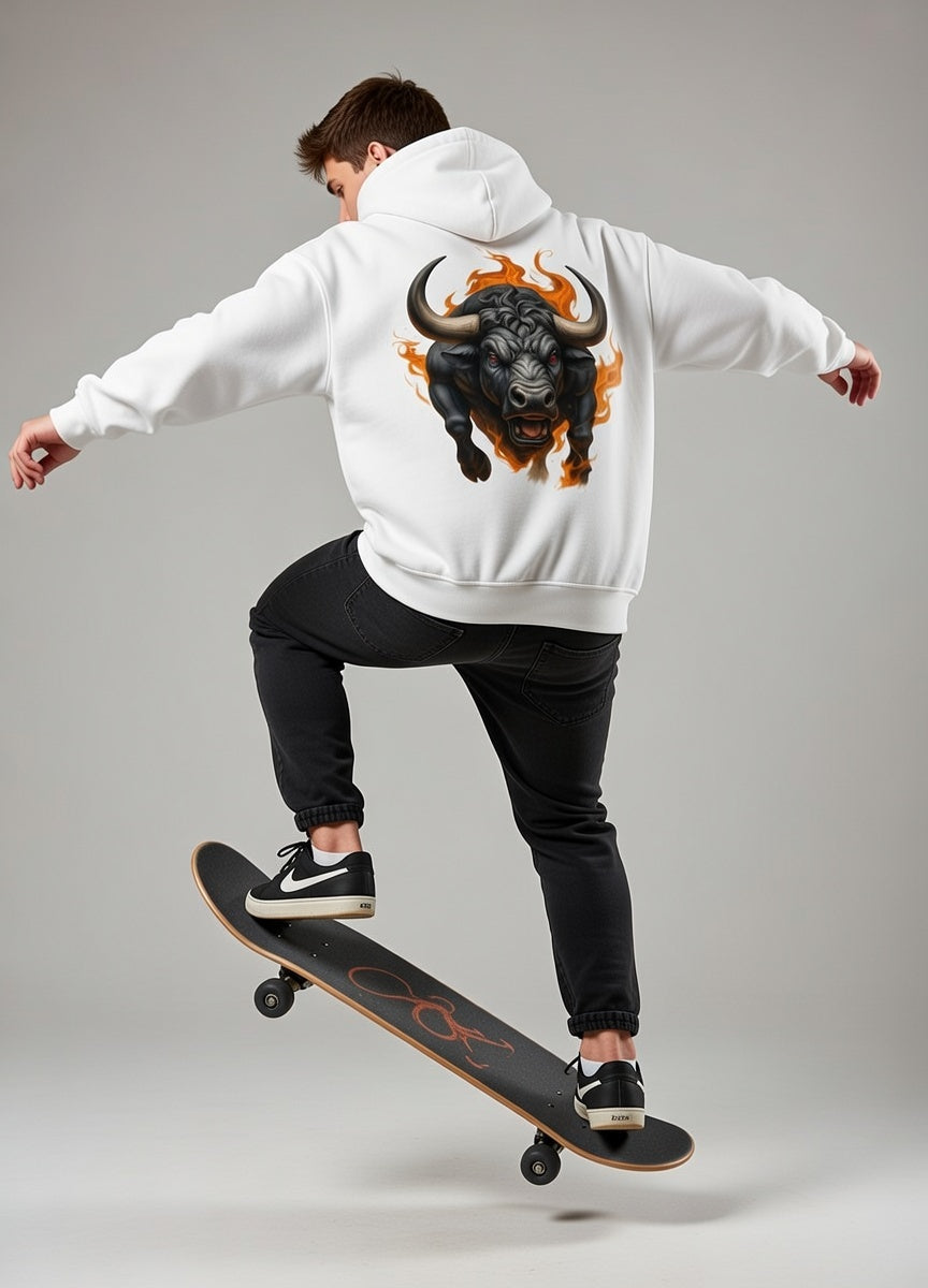 VACANCY Oversize-Hoodie - Bad Bull