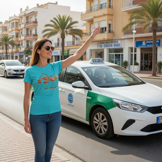 Flamingo-T-Shirt – Unisex-Baumwoll-Rundhals-T-Shirt mit wildem Design