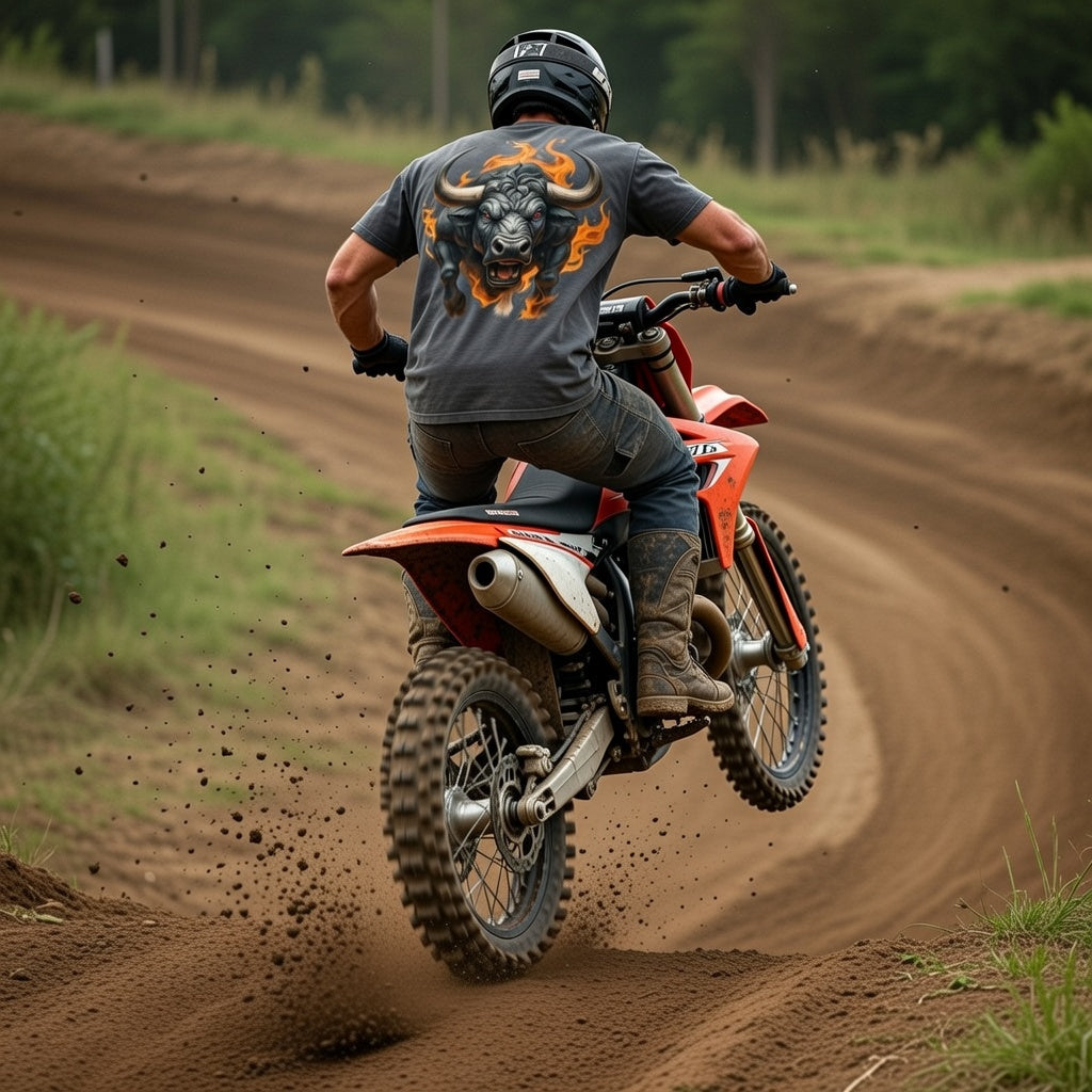 VACANCY Oversize-Shirt - Blazing Bull